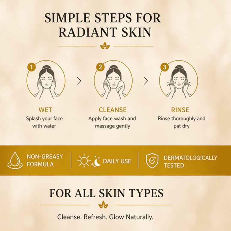 Arina Vitamin C + Niacinamide Face Wash | Brightening & Acne Care