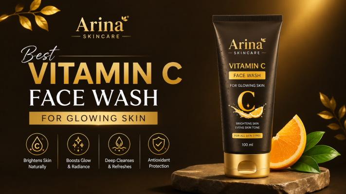 Best Vitamin C Face Wash for Glowing Skin | Arina Beauty Products