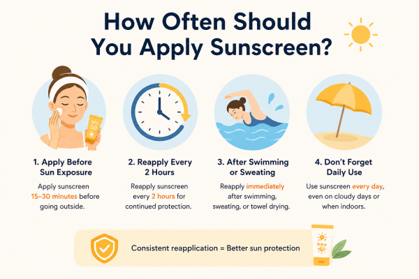 How Often Should You Apply Sunscreen? | Arina Beauty Products