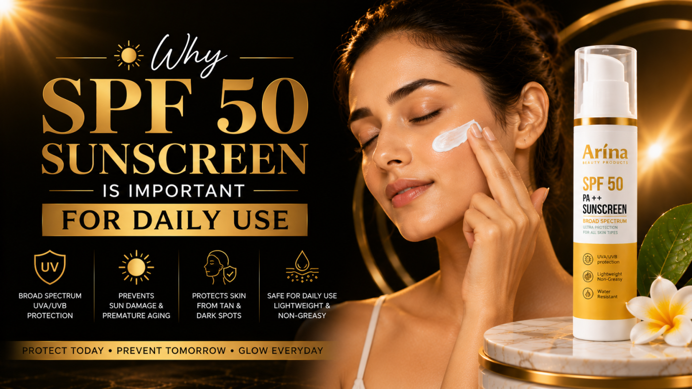 Why SPF 50 Sunscreen is Important for Daily Use