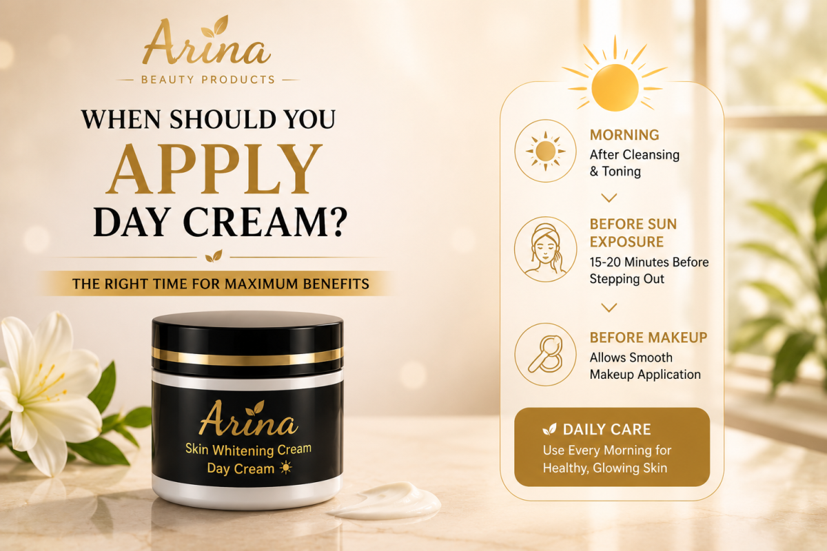 When Should You Apply Day Cream